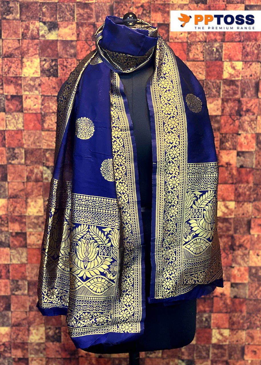 Pptoss Banarasi SIlk Dupatta 5 Festive Wear Banarasi Silk Designer Dupatta Collection